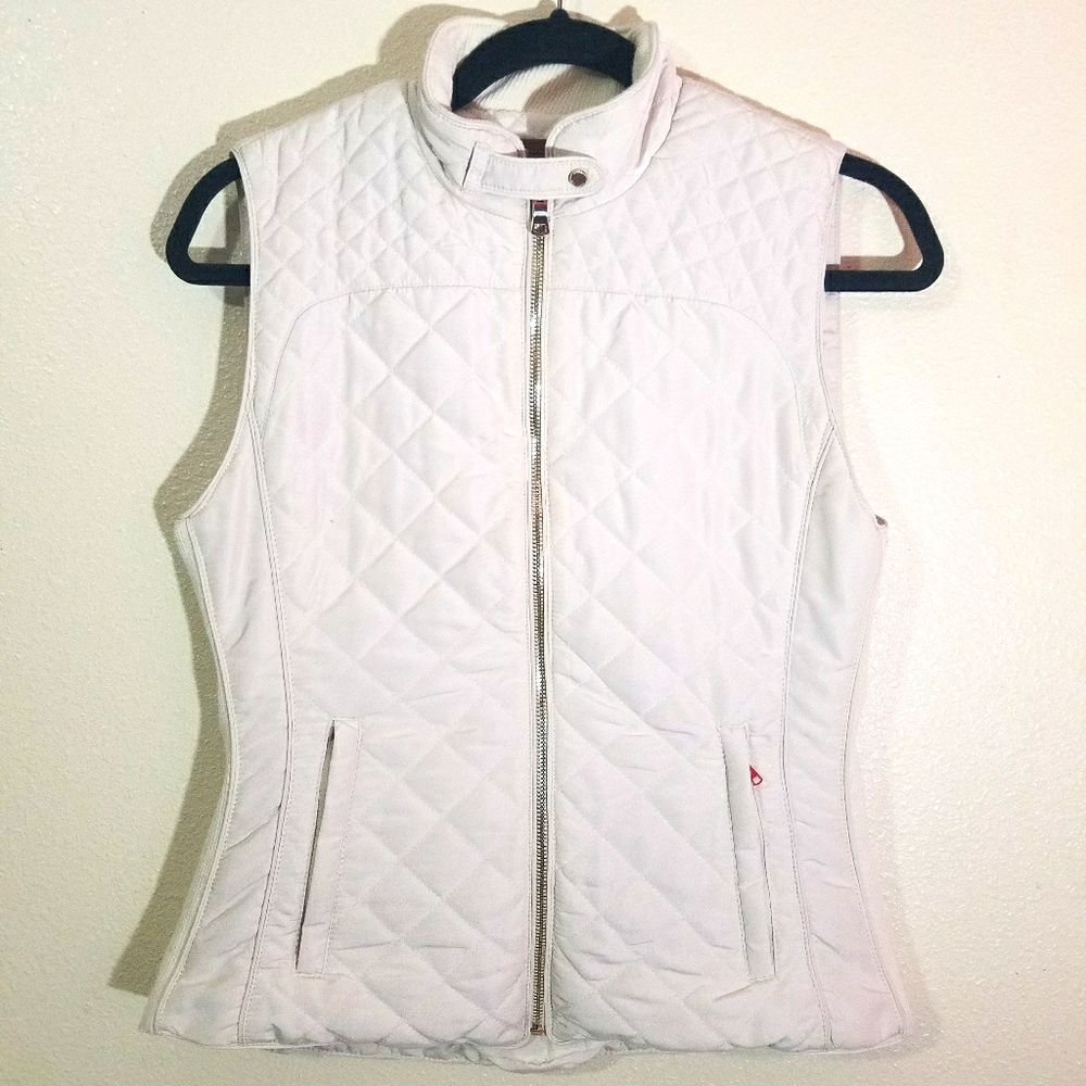 (NWOT) Zara Woman Quilted Polyester Zip-Vest